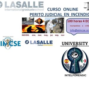 Curso de Peritaje judicial en incendios