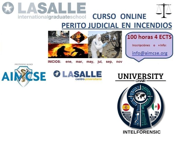 Curso de Peritaje judicial en incendios