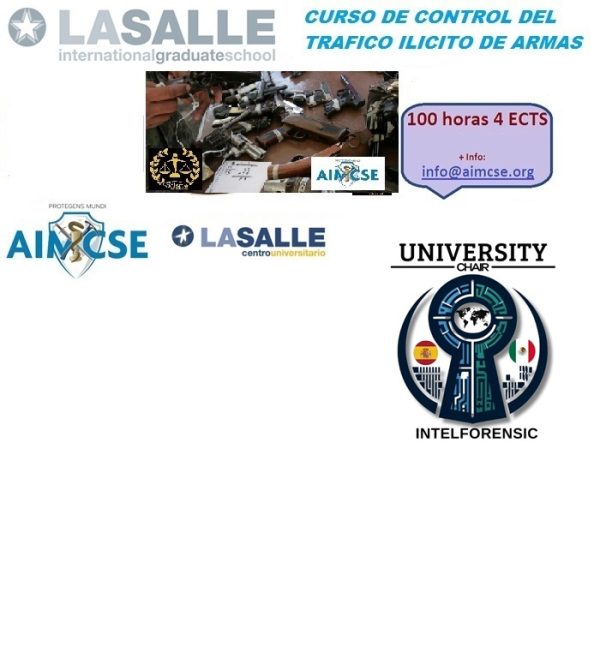 Curso de control sobre tráfico ilícito de armas